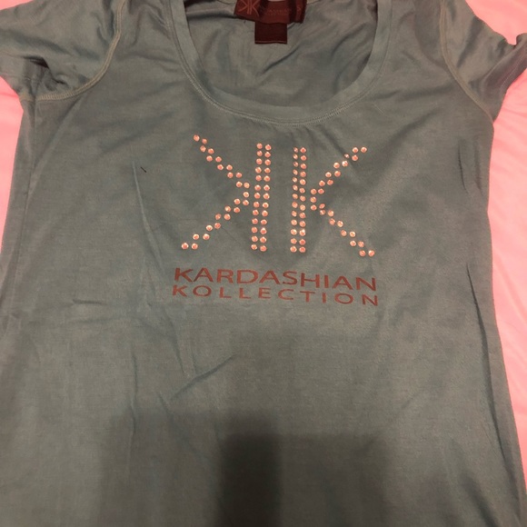 Kardashian embellished T-shirt by K Dash from QVC - Picture 5 of 5